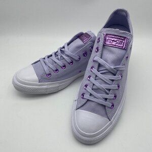 CONVERSE CHUCK TAYLOR ALL STAR OX PURPLE #163284C US MEN'S SIZE 8.5